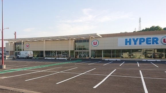 peinture-hyper-u-parking-marquage-sol-clermont-hérault-34-30-31-11